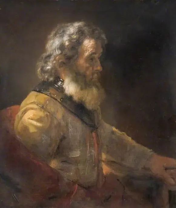 Een oude krijger - Rembrandt