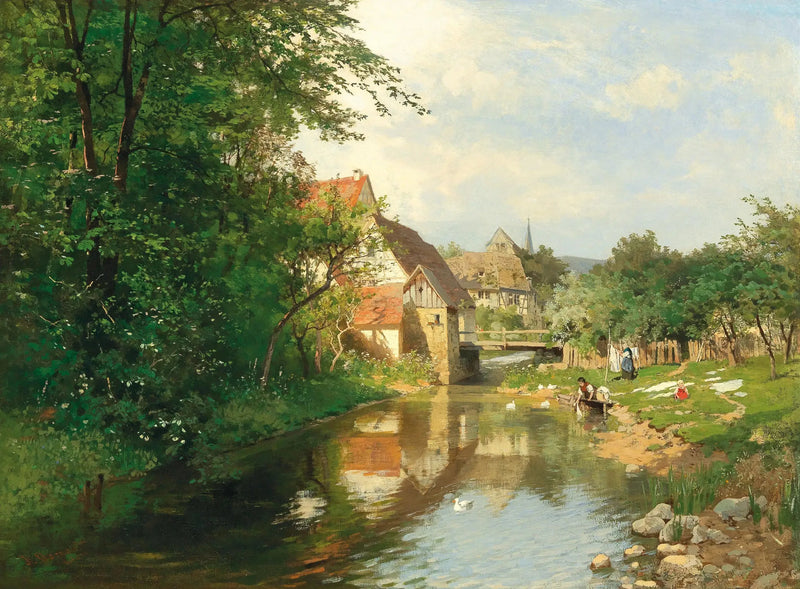 Een dorp aan de rivier - Hugo Darnaut