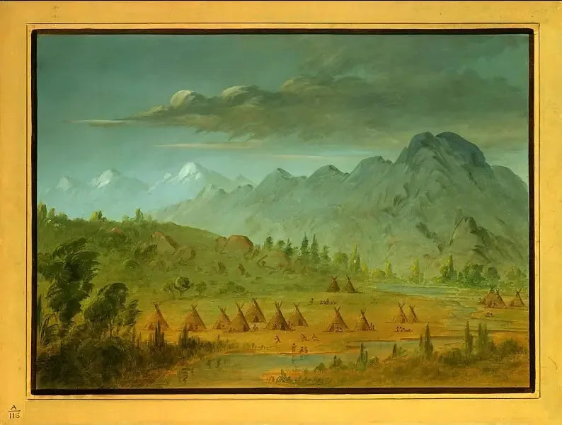 Een dorp raaf en de bergen van de Salmon-rivier - George Catlin

Source:
Un village corbeau et les montagnes de la rivière Salmon - George Catlin