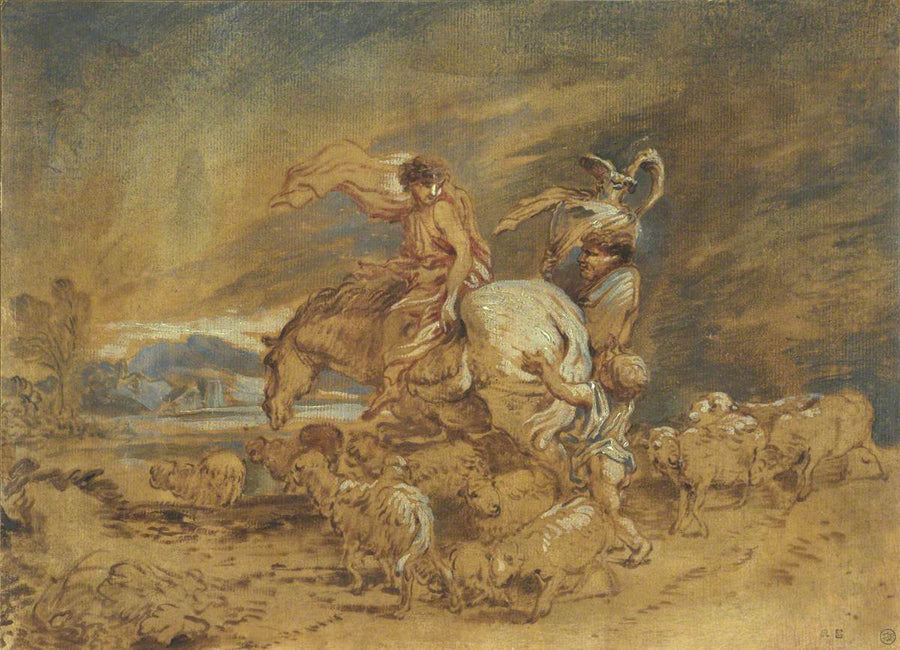 Un voyage patriarcal - Giovanni Benedetto Castiglione