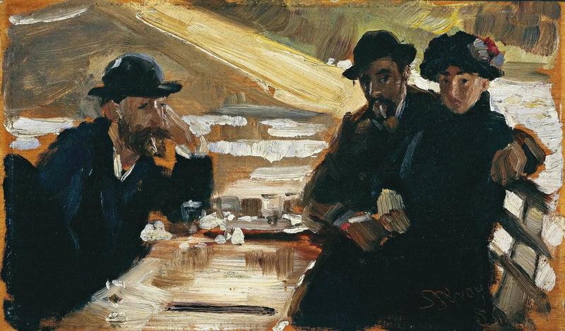Een reis op de Seine - Peder Severin Krøyer
