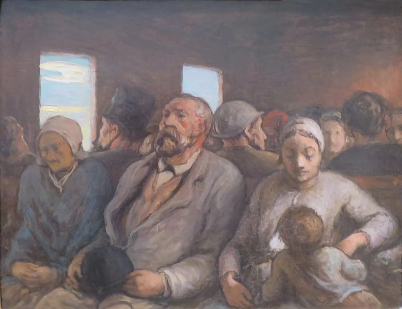 Een Derde Klasse Wagon - Honoré Daumier