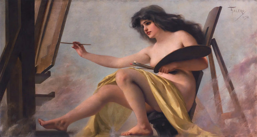 Een allegorie van de kunst - Luis Ricardo Falero

Source:
Une allégorie de l'art - Luis Ricardo Falero