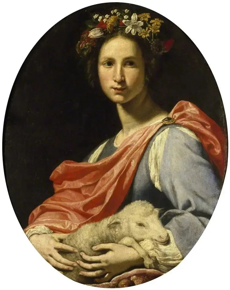Een allegorie van onschuld - Lorenzo Lippi