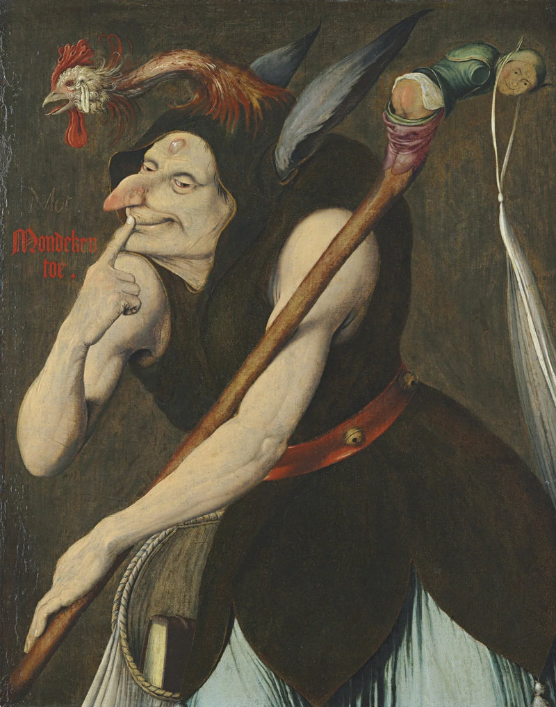 Een allegorie van waanzin - Quentin Metsys