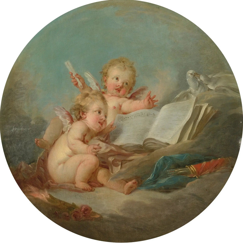 Een allegorie van de muziek - François Boucher