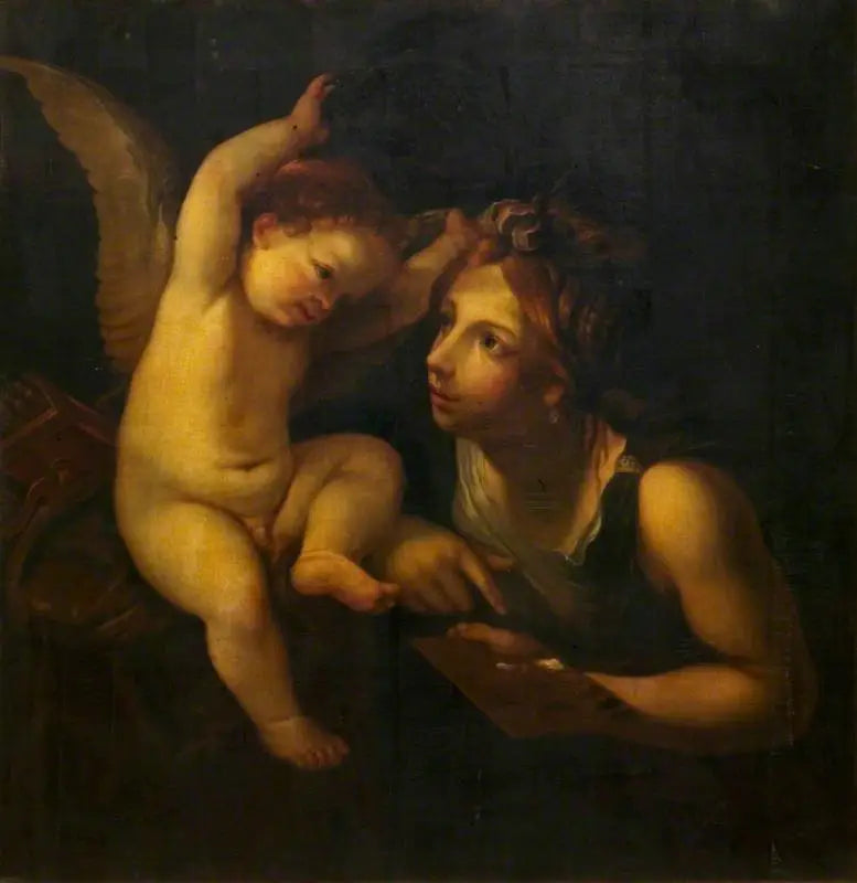 Een allegorie van de schilderkunst - Guido Reni
