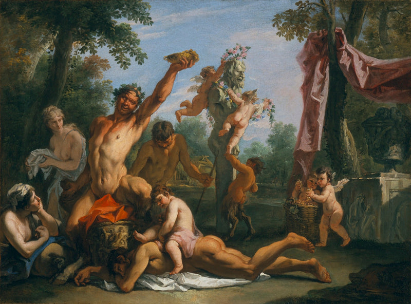 Een Bacchanaal - Sebastiano Ricci