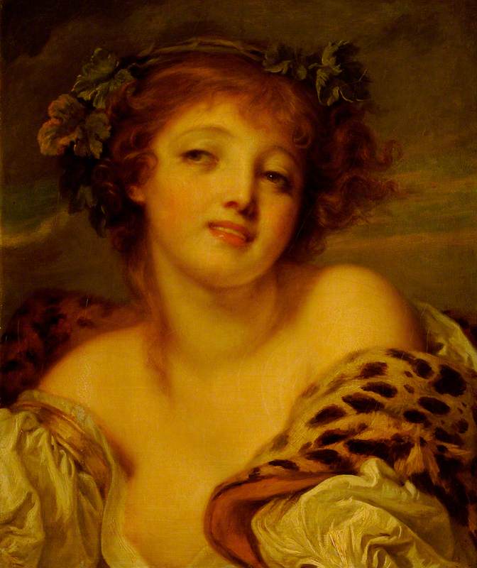 Een bacchante - Jean-Baptiste Greuze