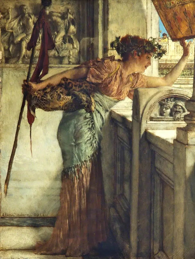 Een Bacchante - Lawrence Alma-Tadema