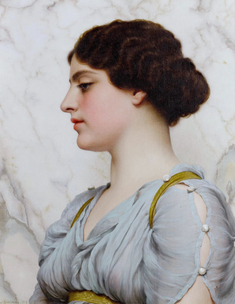 Een Romeinse schoonheid - John William Godward