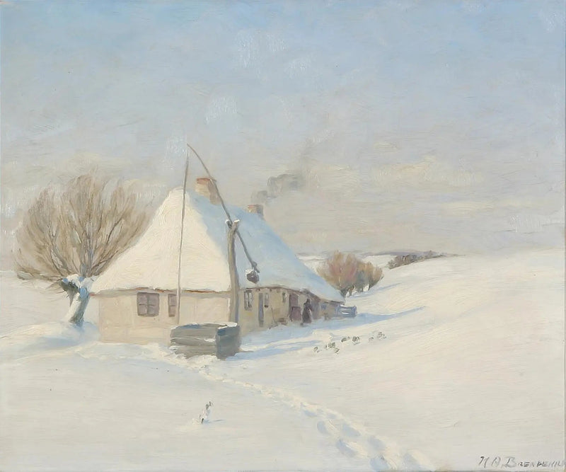 Een heldere winterdag. Hørby Mark op Funen. - H. A. Brendekilde

Source:
Une claire journée d'hiver. Hørby Mark sur Funen. - H. A. Brendekilde
