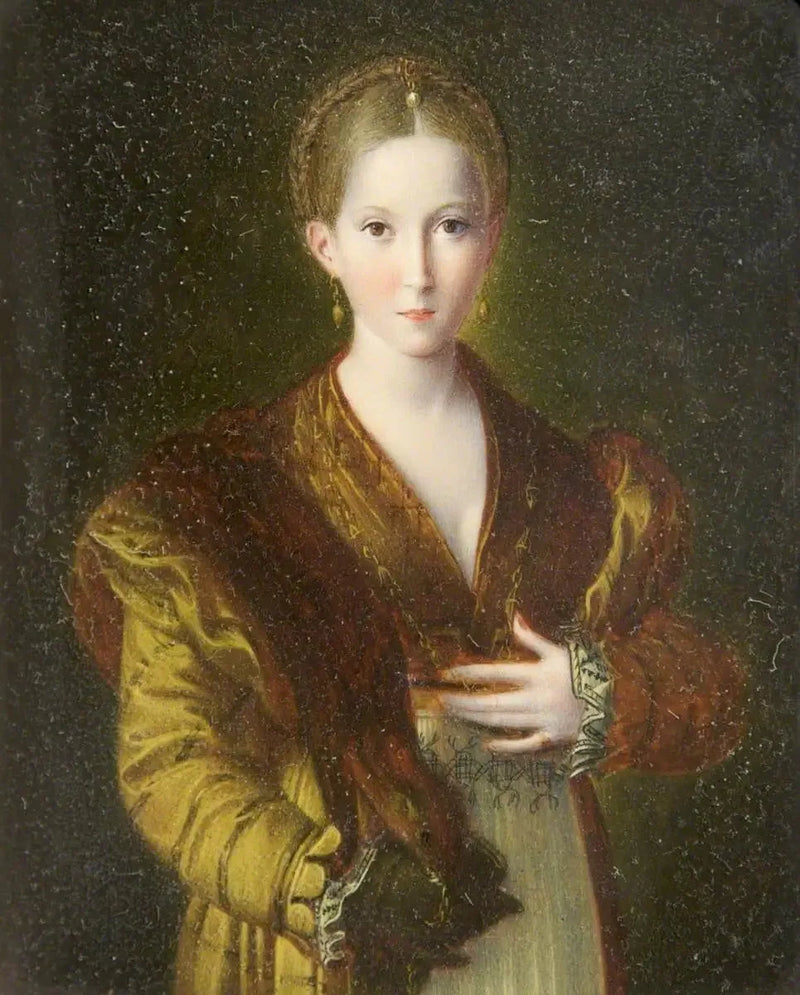 Een staande dame - Parmigianino