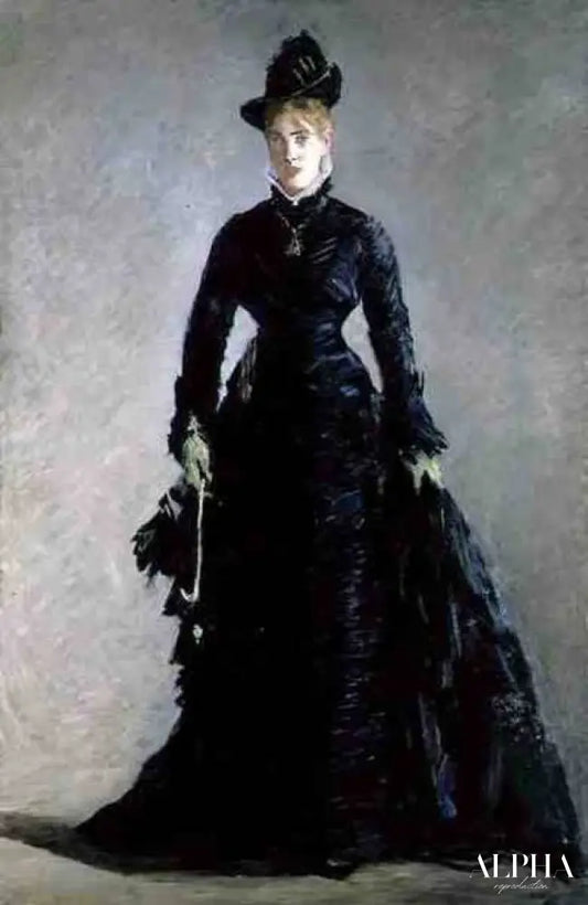 Une dame parisienne - Edouard Manet - Reproductions de tableaux et peintures haut de gamme