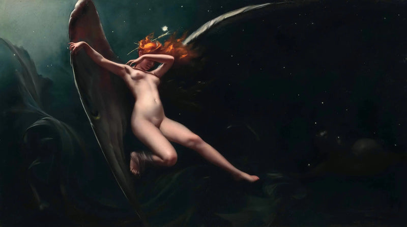 Een fee onder een sterrenhemel - Luis Ricardo Falero

Source:
Une fée sous un ciel étoilé - Luis Ricardo Falero