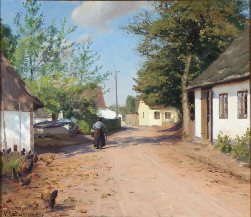 Een oudere vrouw op de straat van een dorp - H. A. Brendekilde

Source:
Une femme âgée dans la rue d'un village - H. A. Brendekilde