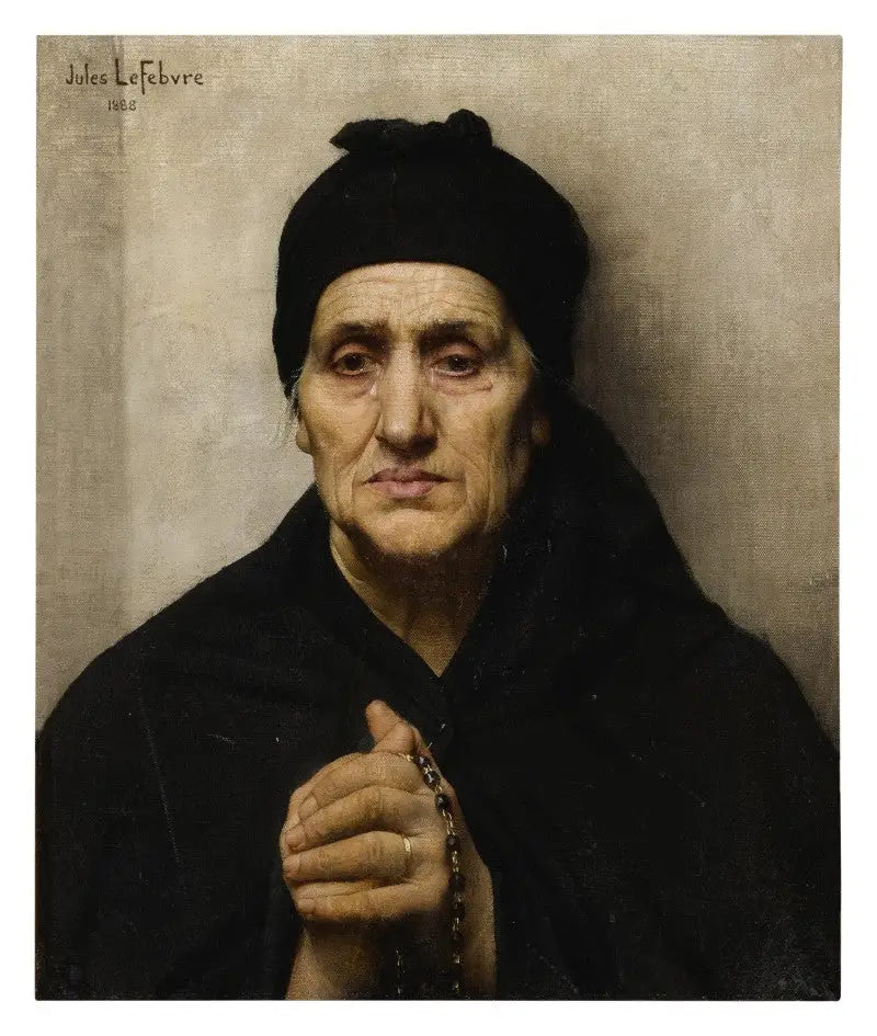 Een Griekse vrouw op leeftijd - Jules Lefebvre

Source:
Une femme grecque âgée - Jules Lefebvre