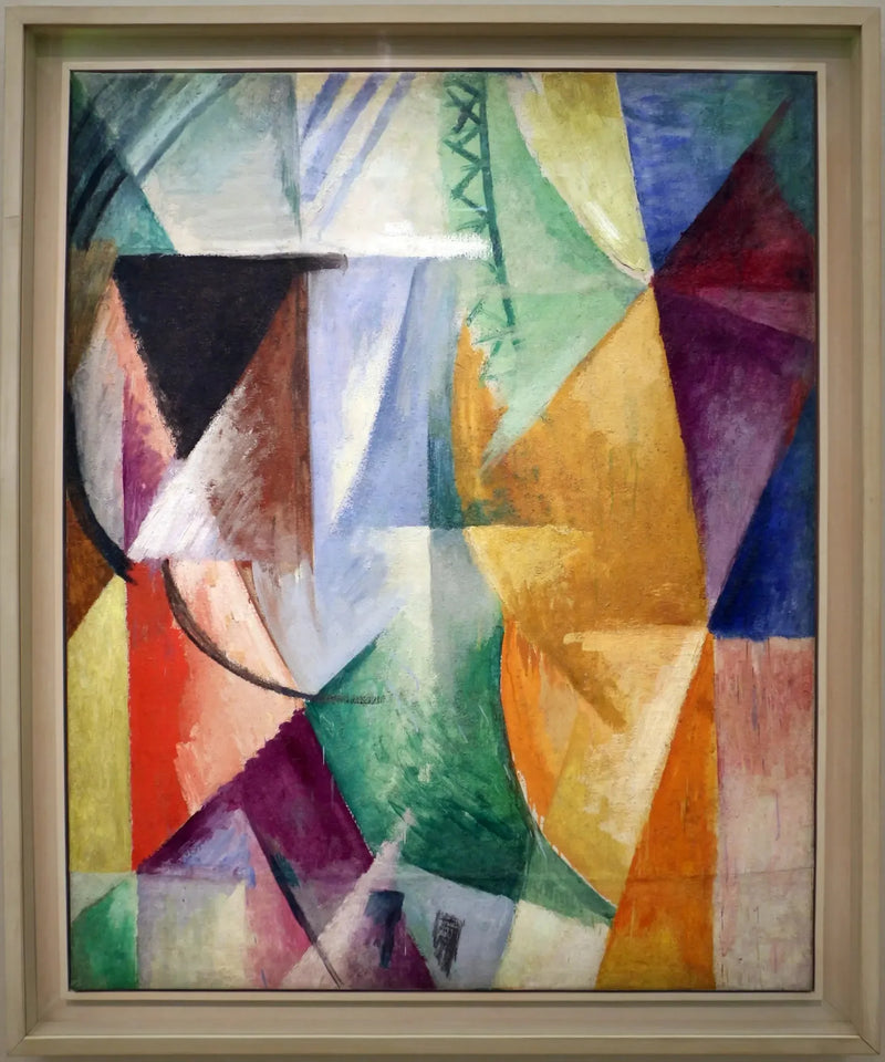 Een venster - Robert Delaunay