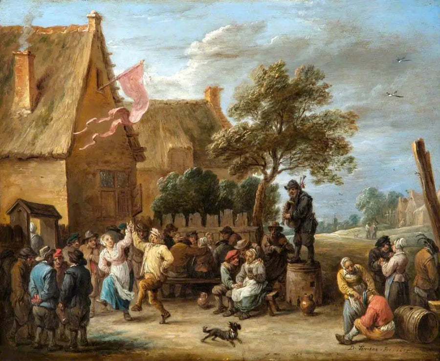 Een dorpsfeest op de dag van Sint-Joris - David Teniers de Jonge

Source:
Une fête de village le jour de la Saint-Georges - David Teniers le Jeune