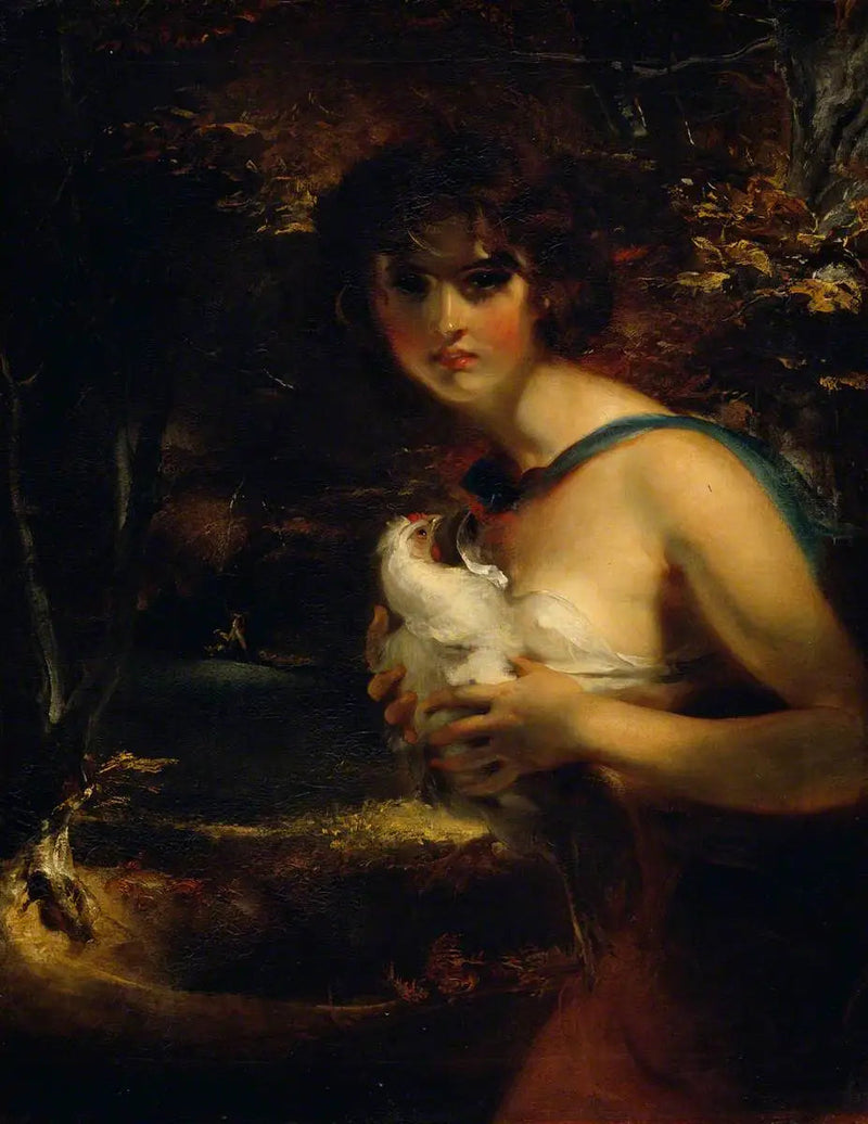 Een zigeunermeisje - Thomas Lawrence