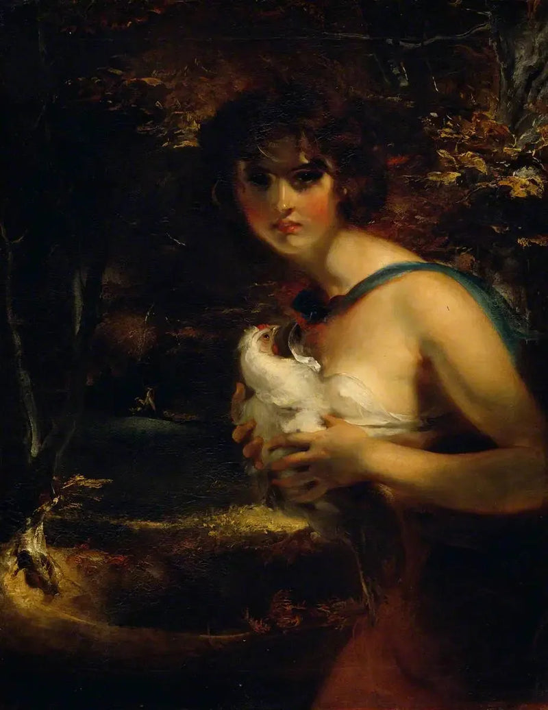 Een zigeunermeisje - Thomas Lawrence