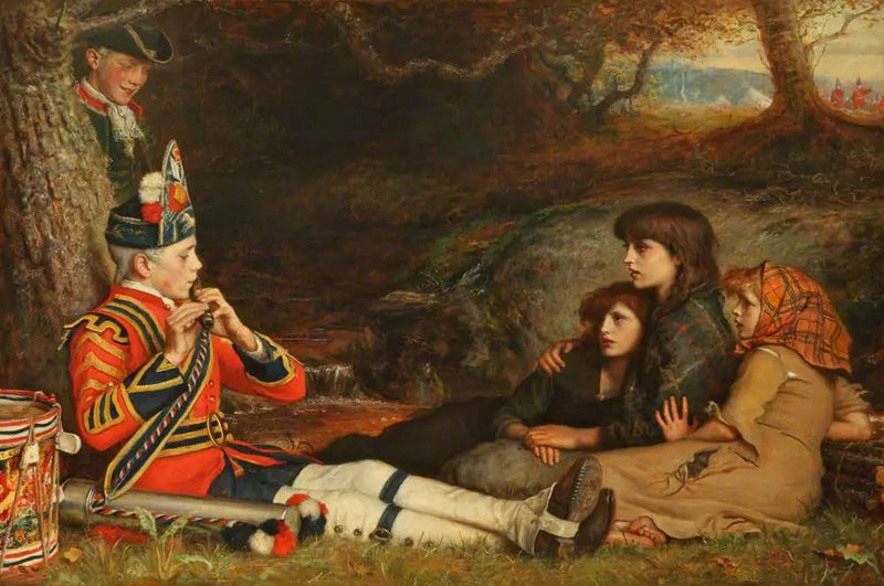 Een idyllisch tafereel uit 1745 - John Everett Millais

Source:
Une idylle de 1745 - John Everett Millais