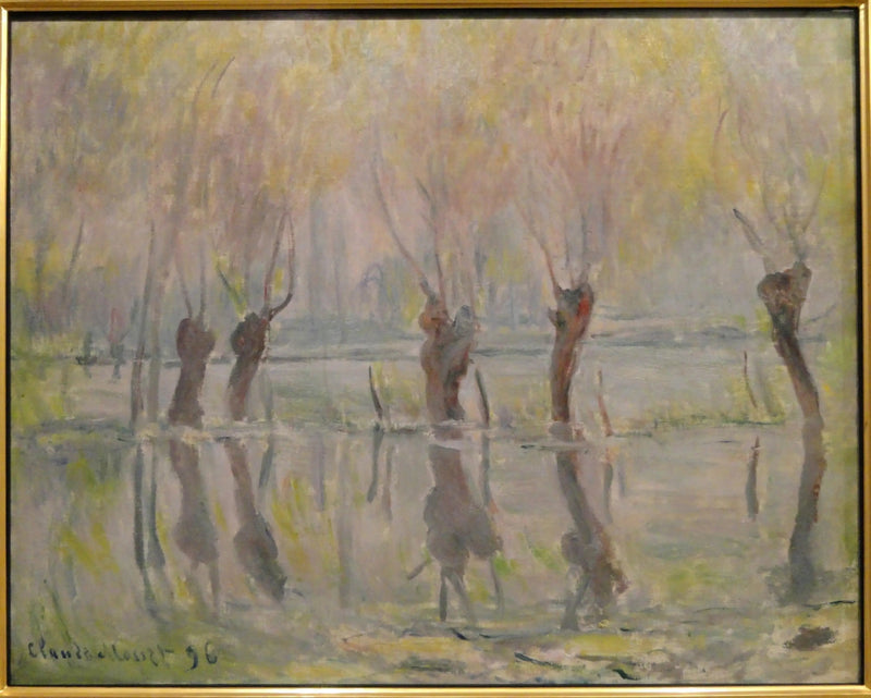 Een overstroming in Giverny - Claude Monet