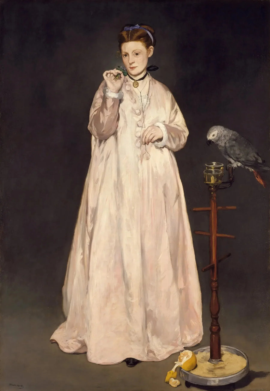 Een jonge dame in 1866 - Édouard Manet