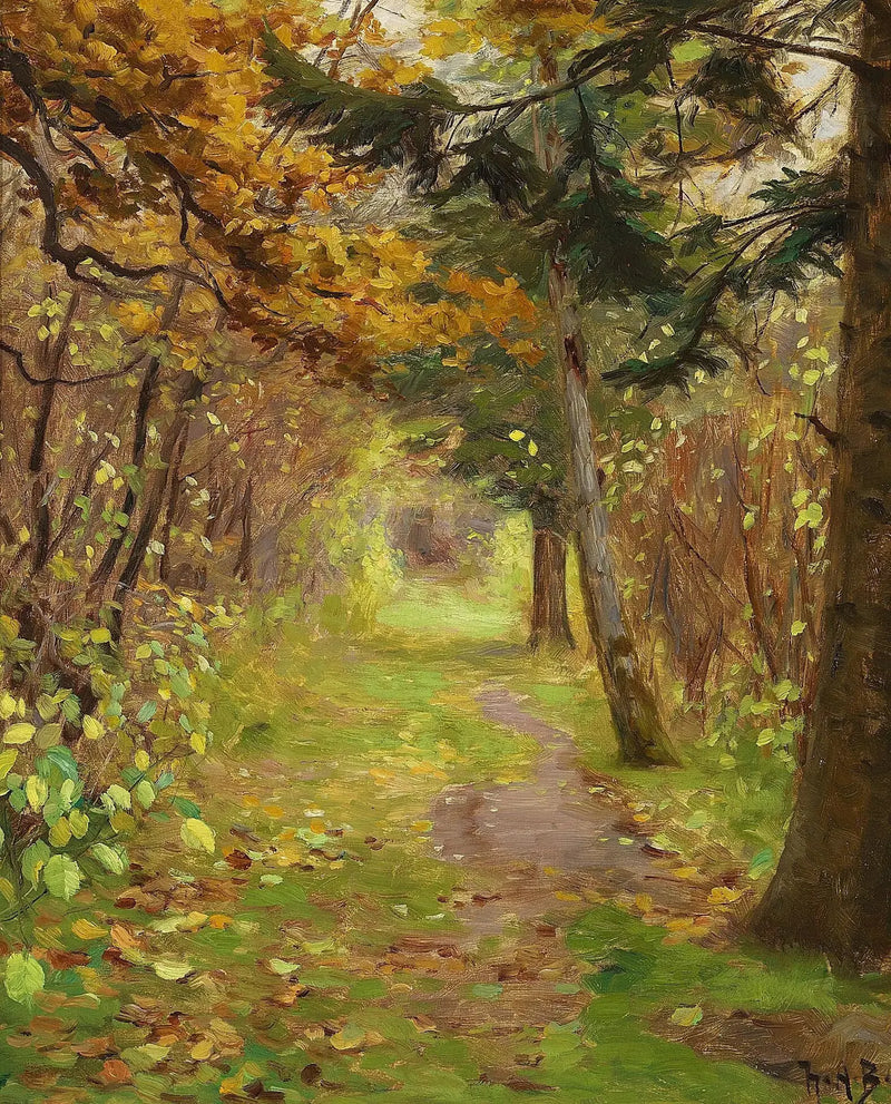 Een herfstdag in het bos. - H. A. Brendekilde

Source:
Une journée d'automne dans les bois. - H. A. Brendekilde
