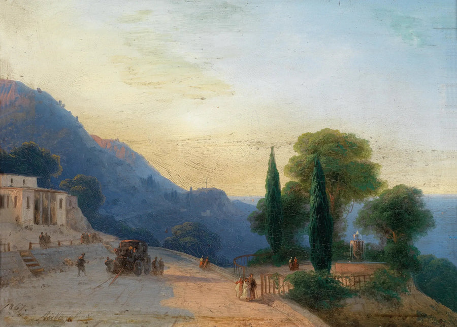 Een zomerdag in de Krim - Ivan Aïvazovski

Source:
Une journée d'été en Crimée - Ivan Aïvazovski