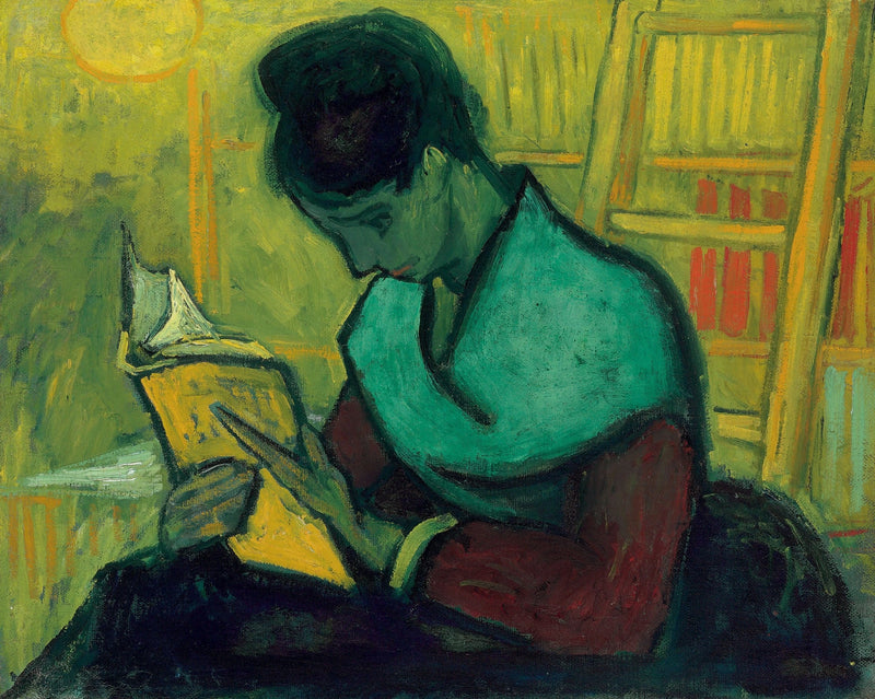 Een romanlezer - Vincent van Gogh
