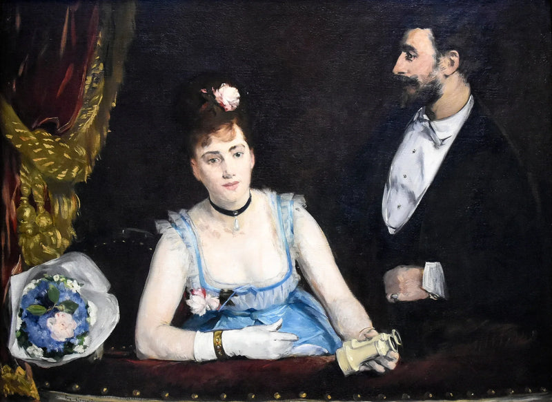 Een loge bij de Italianen - Eva Gonzalès