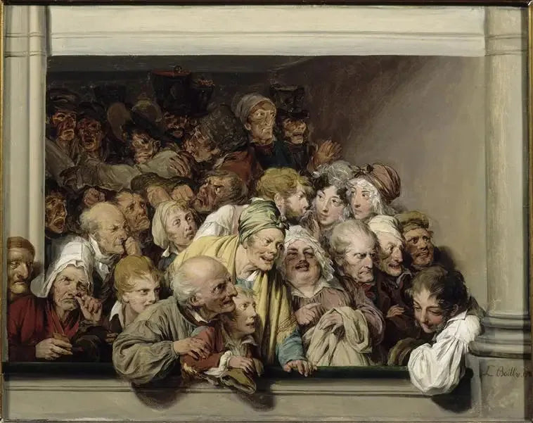 Een loge, een dag gratis voorstelling - Louis-Léopold Boilly

Source:
Une loge, un jour de spectacle gratuit - Louis-Léopold Boilly