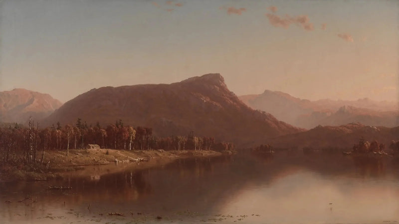 Een huis in de natuur - Sanford Robinson Gifford