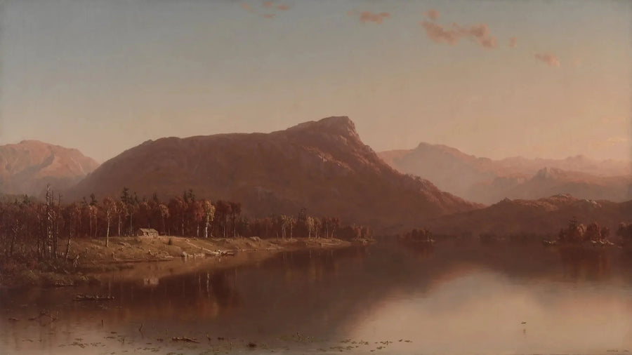 Een huis in de natuur - Sanford Robinson Gifford
