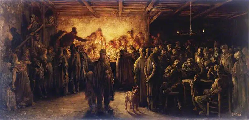 Een huis van armen - Gustave Doré