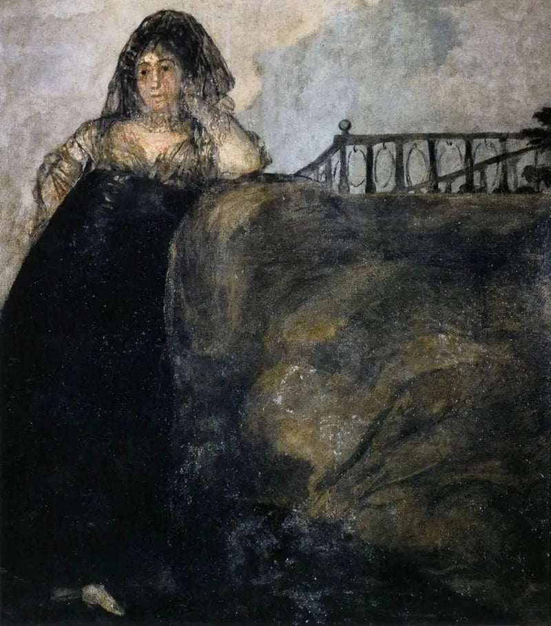 Een manola: Léocadie Zorrilla - Francisco de Goya