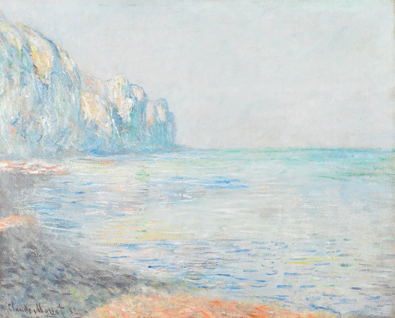 Een mistige ochtend in Pourville - Claude Monet