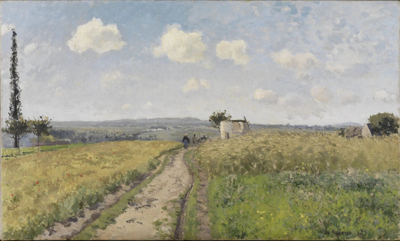 Een ochtend in de maand juni - Camille Pissarro