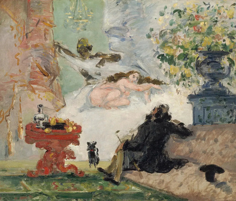 Een moderne Olympia - Paul Cézanne