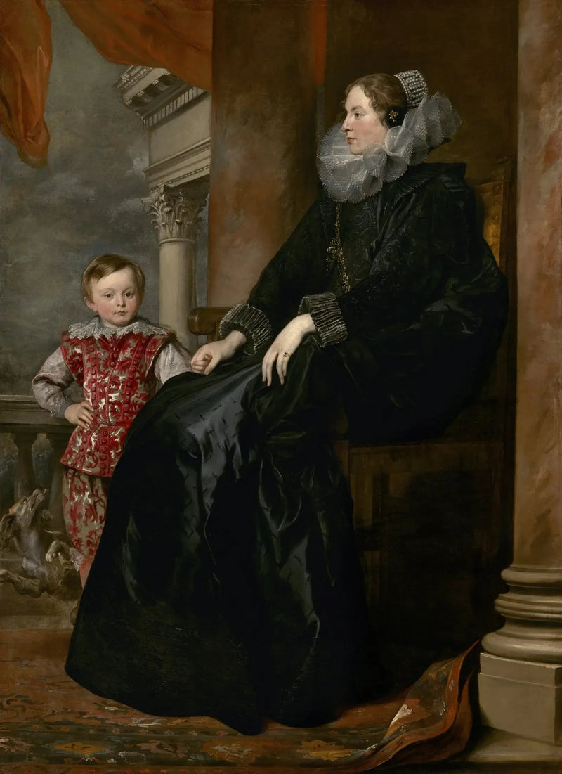 Een nobele Genua en haar zoon - Antoine van Dyck

Source:
Une noble génoise et son fils - Antoine van Dyck