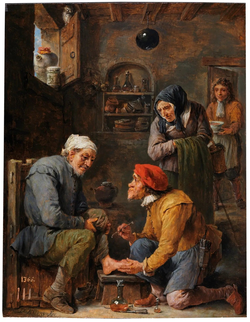 Een chirurgische ingreep - David Teniers de Jonge

Source:
Une opération chirurgicale - David Teniers le Jeune
