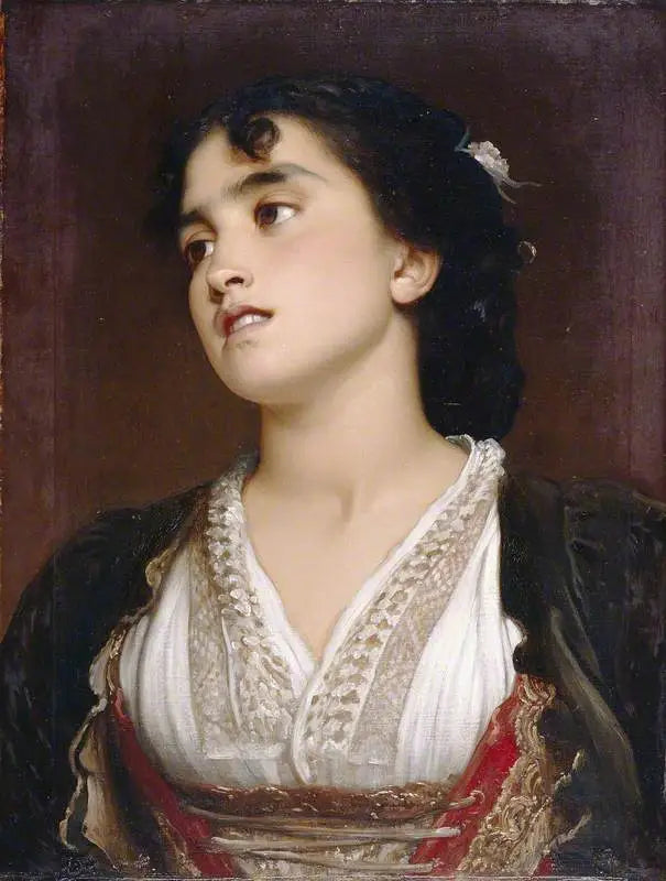 Een Romeinse boerin - Frederic Leighton

Source:
Une paysanne romaine - Frederic Leighton