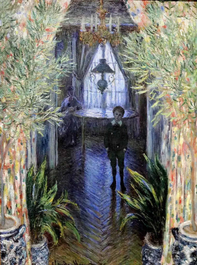 Een kamer in een appartement - Claude Monet