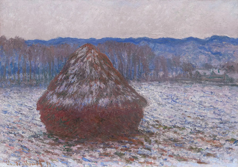 Een stapel tarwe - Claude Monet