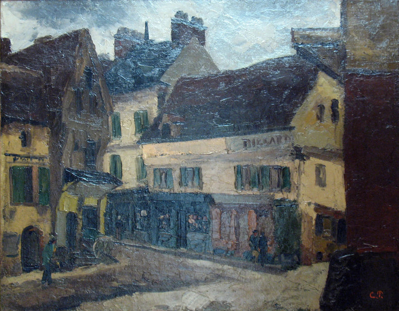 Een Plaats in La Roche-Guyon - Camille Pissarro