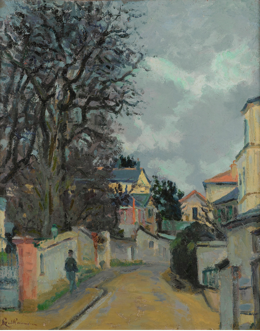 Een straat in Pontoise - Armand Guillaumin