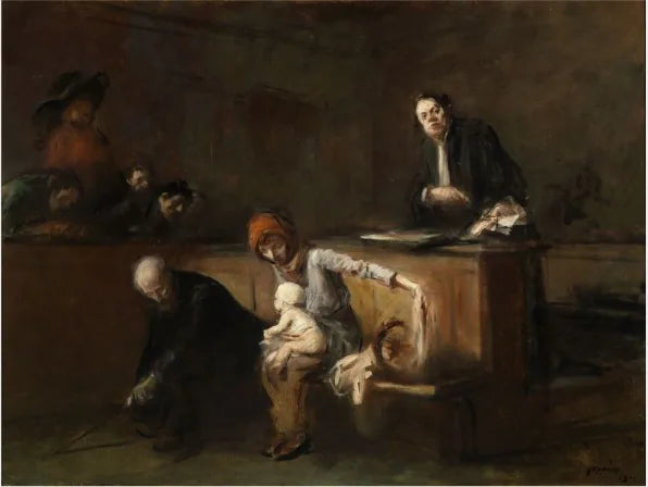 Een rechtbankscène - Jean-Louis Forain