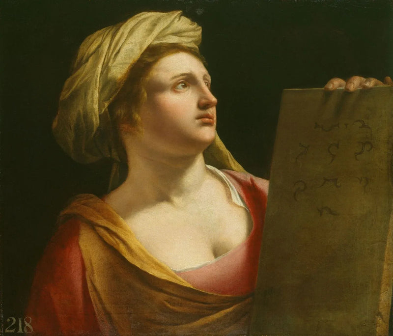 Een Sibylle - Orazio Gentileschi