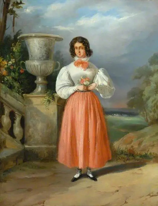 Une sœur aînée de Mme Bowes - Paul Delaroche - Alpha Reproduction